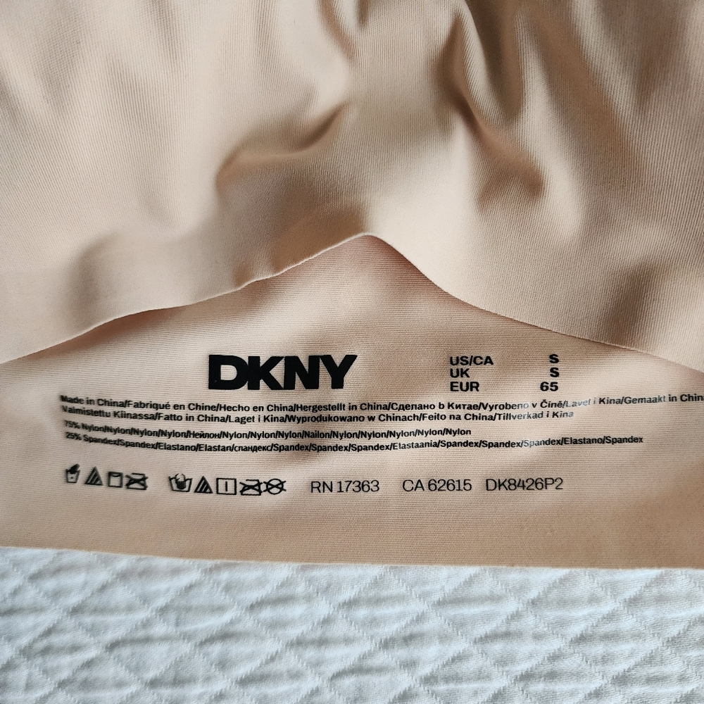 New DKNY Women's Seamless Tan Bralette - Picture 7 of 7